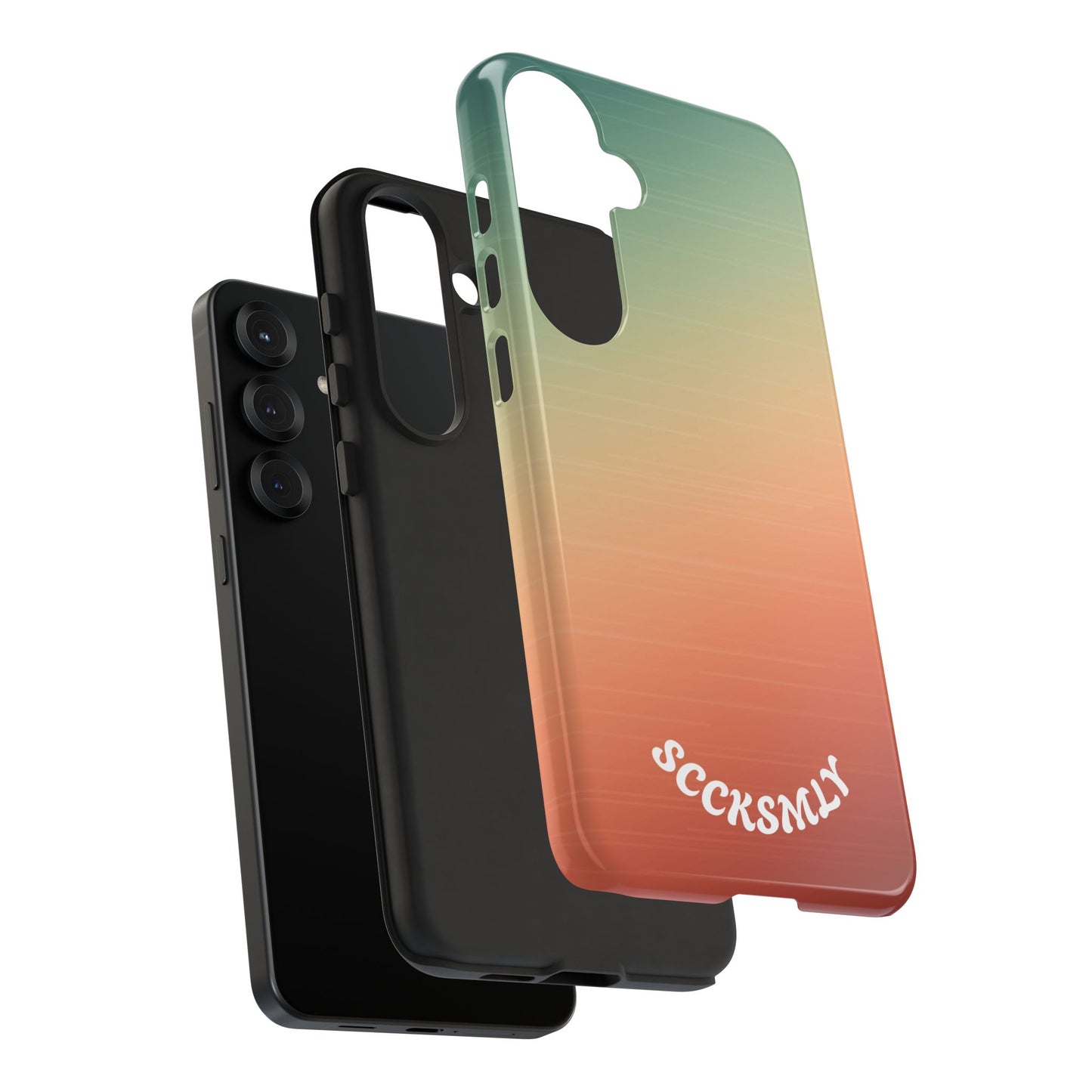 Warm Ombré Tough Phone Case for Samsung