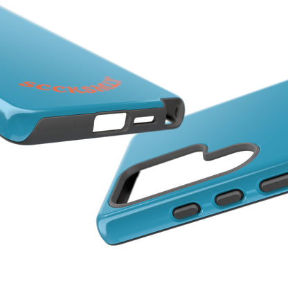 SOLID Blue Spook Tough Case for Samsung