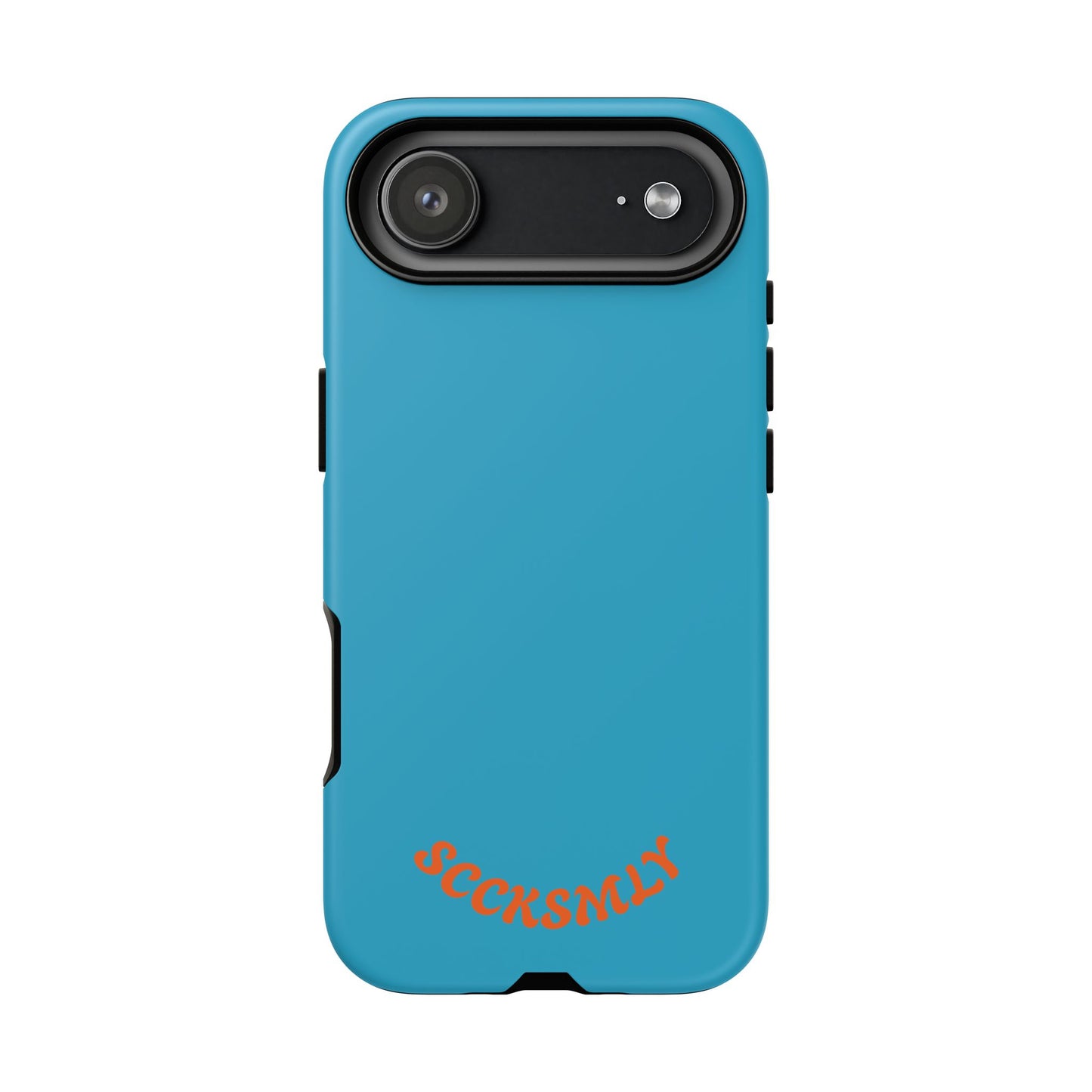 SOLID Blue Spook Tough Case for Apple