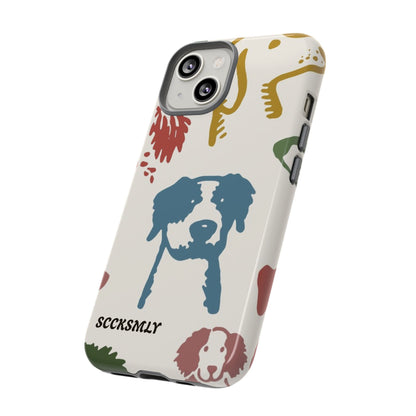 Paws & Portraits Tough Phone Case for Apple