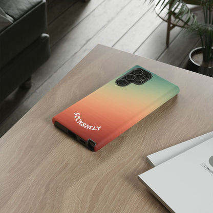Warm Ombré Tough Phone Case for Samsung