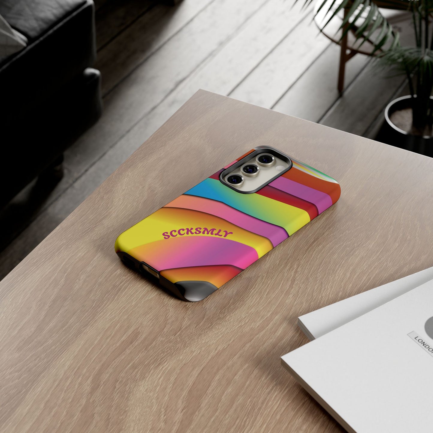 Modern Retro Rainbow Phone Case for Samsung