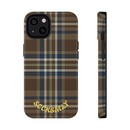 Earth and Sky Plaid Phone Case for Apple