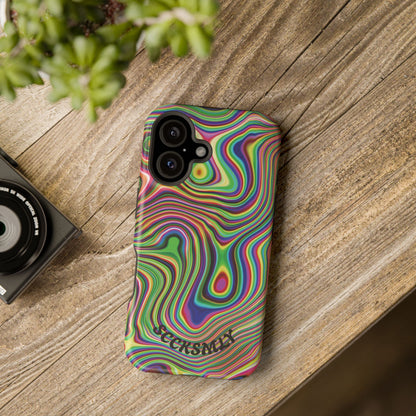 Acid Swirl Phone Case for Apple