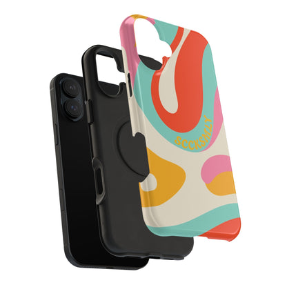 Psychodelic Acid Swirl Phone Case for Apple