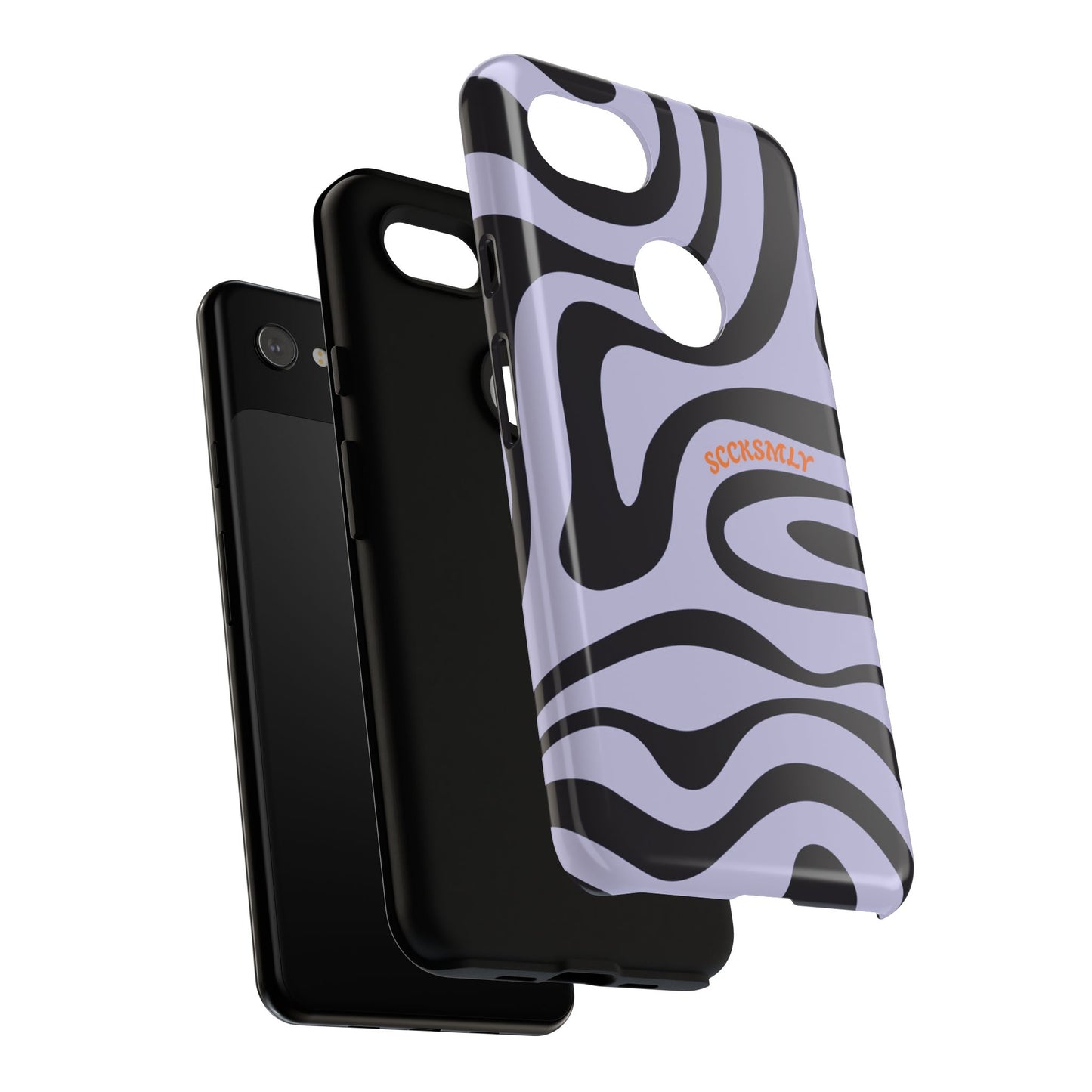 Purple Swirl Phone Case for Google Pixel