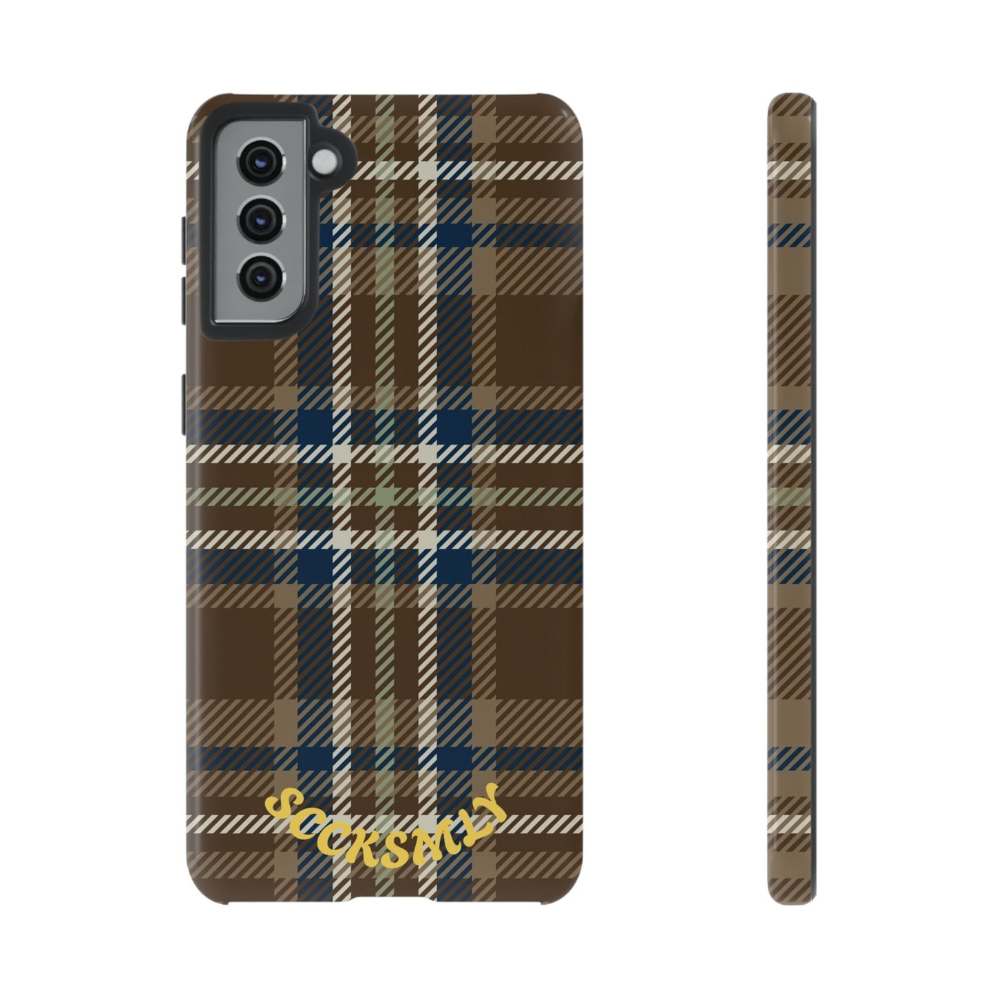 Earth and Sky Plaid Phone Case for Samsung