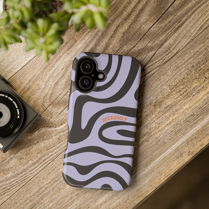 Purple Swirl Phone Case for Apple