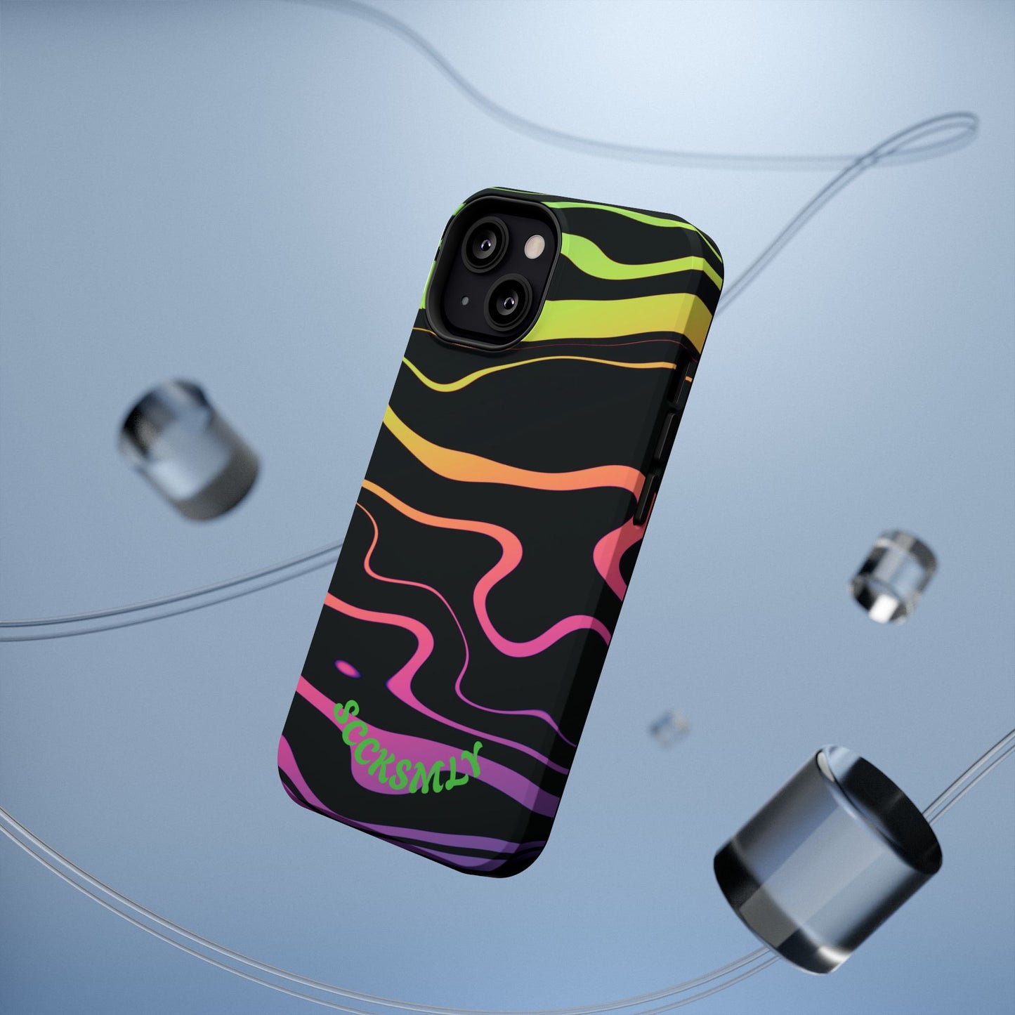 Dark Rainbow Phone Case for Apple