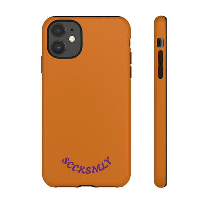 SOLID Burned Plum Tough Case for Apple