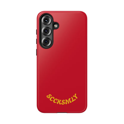 SOLID Calm Cherry Tough Case for Samsung