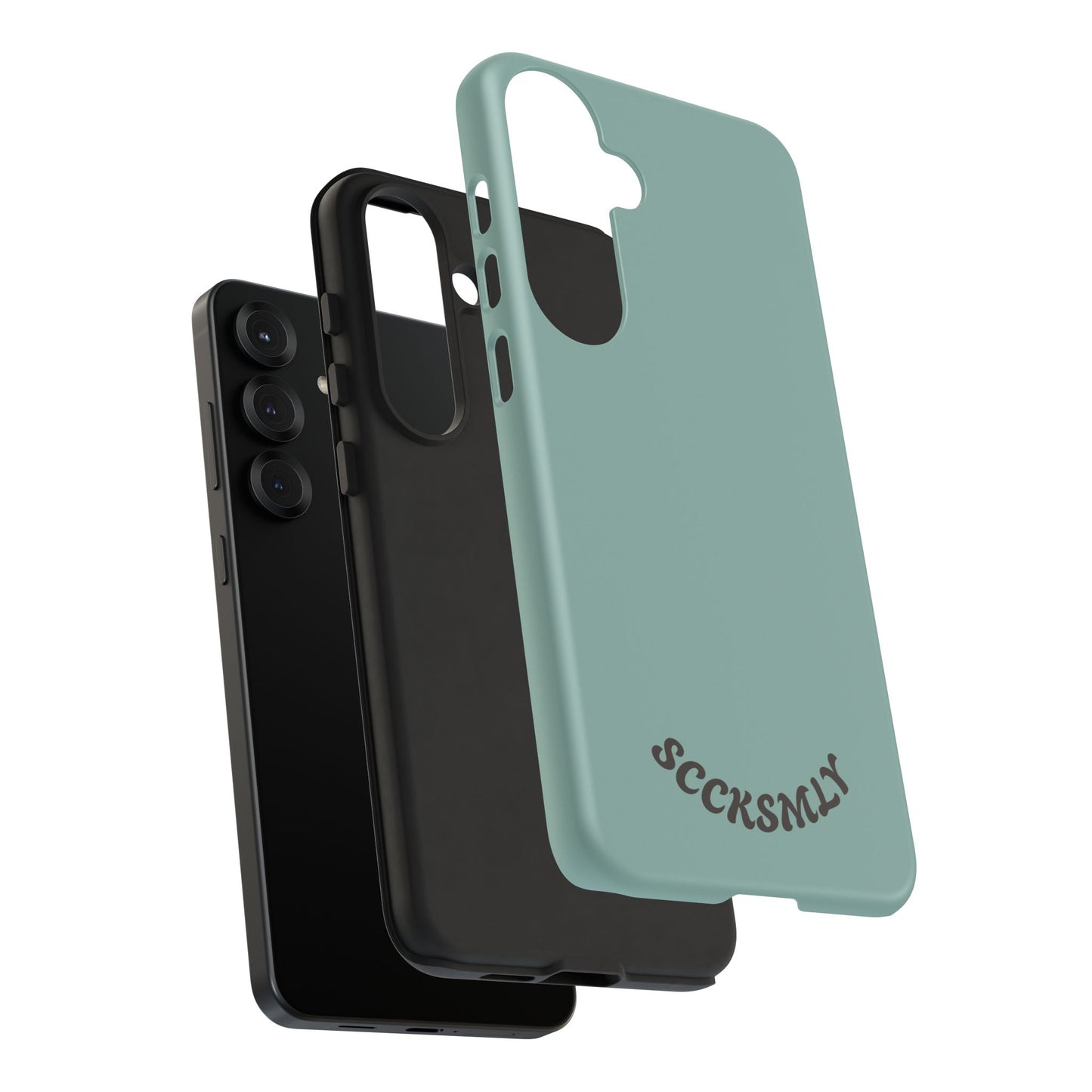 SOLID Fudge Mint Crunch Tough Phone Case for Samsung