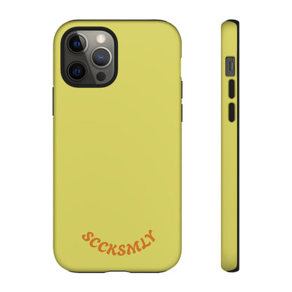 SOLID Lemon Dijon Glaze Tough Case for Apple