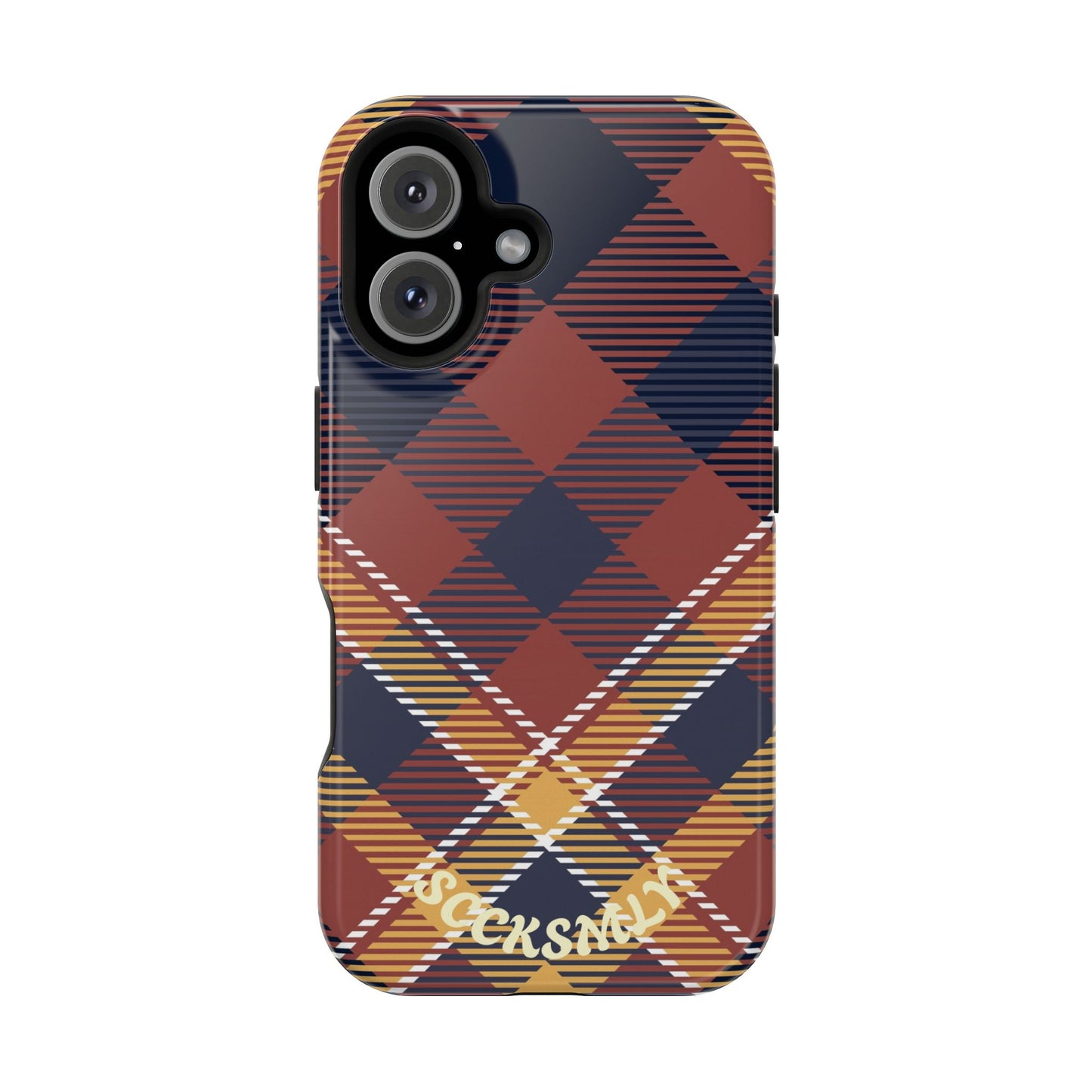 Harvest Tartan Phone Case for Apple