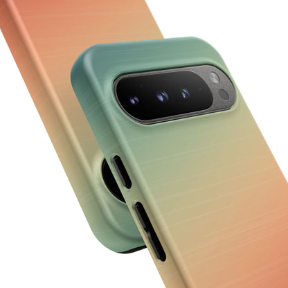 Warm Ombré Tough Phone Case for Google Pixel