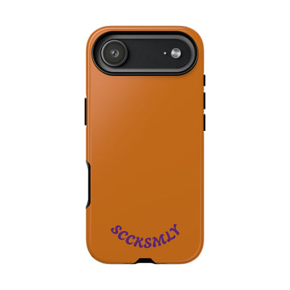 SOLID Burned Plum Tough Case for Apple