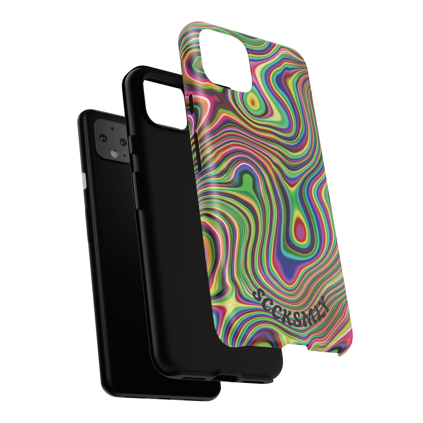 Acid Swirl Phone Case for Google Pixel