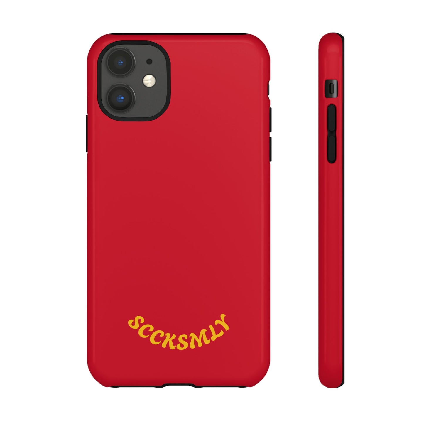 SOLID Calm Cherry Tough Case for Apple