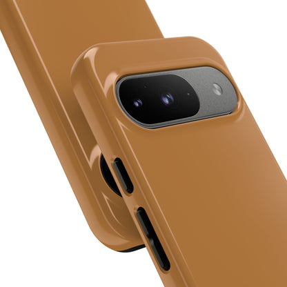 SOLID Spice Caramel Tough Case for Google Pixel