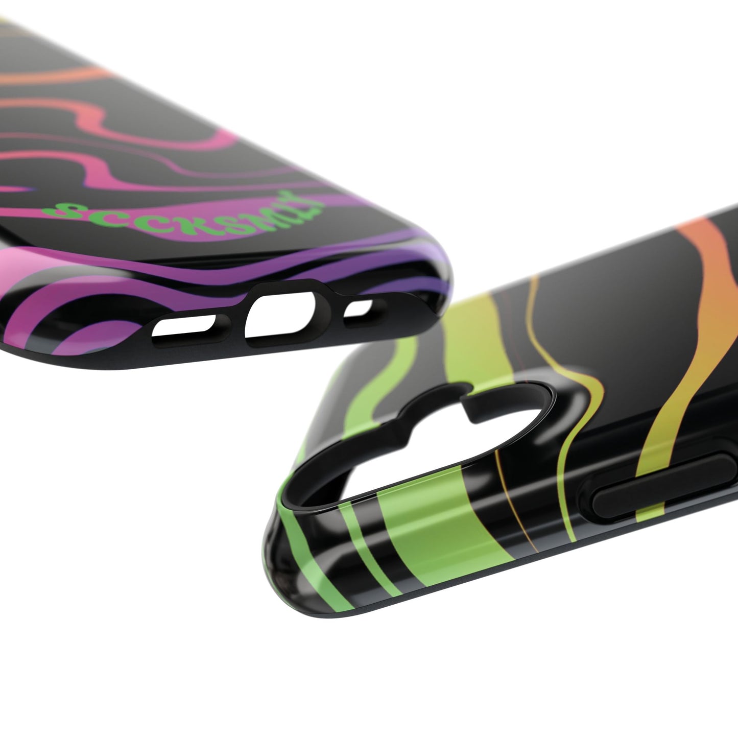 Dark Rainbow Phone Case for Apple