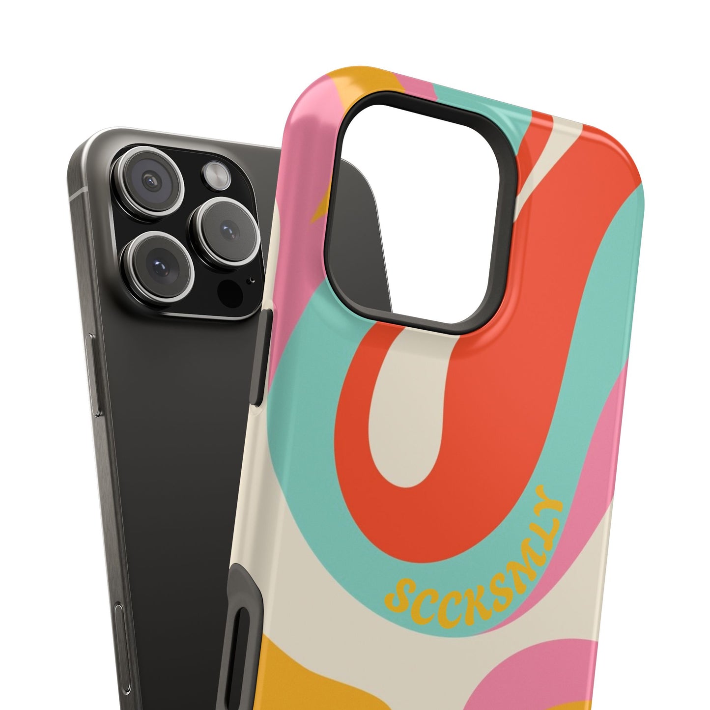 Psychodelic Acid Swirl Phone Case for Apple