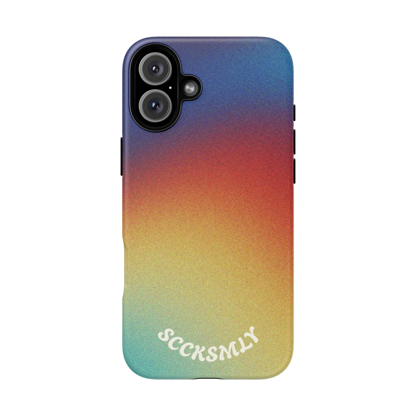 Faded Sunset Aura Tough Phone Case for Apple