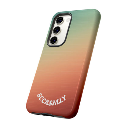 Warm Ombré Tough Phone Case for Samsung