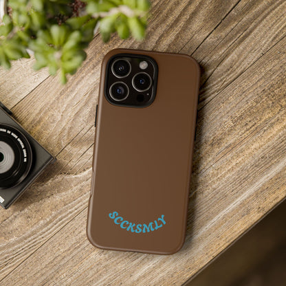 SOLID Chocolate Coco Tough Case for Apple