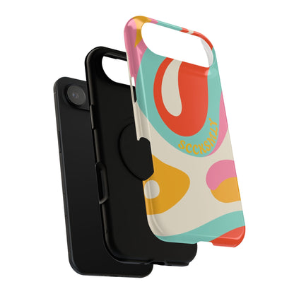 Psychodelic Acid Swirl Phone Case for Apple