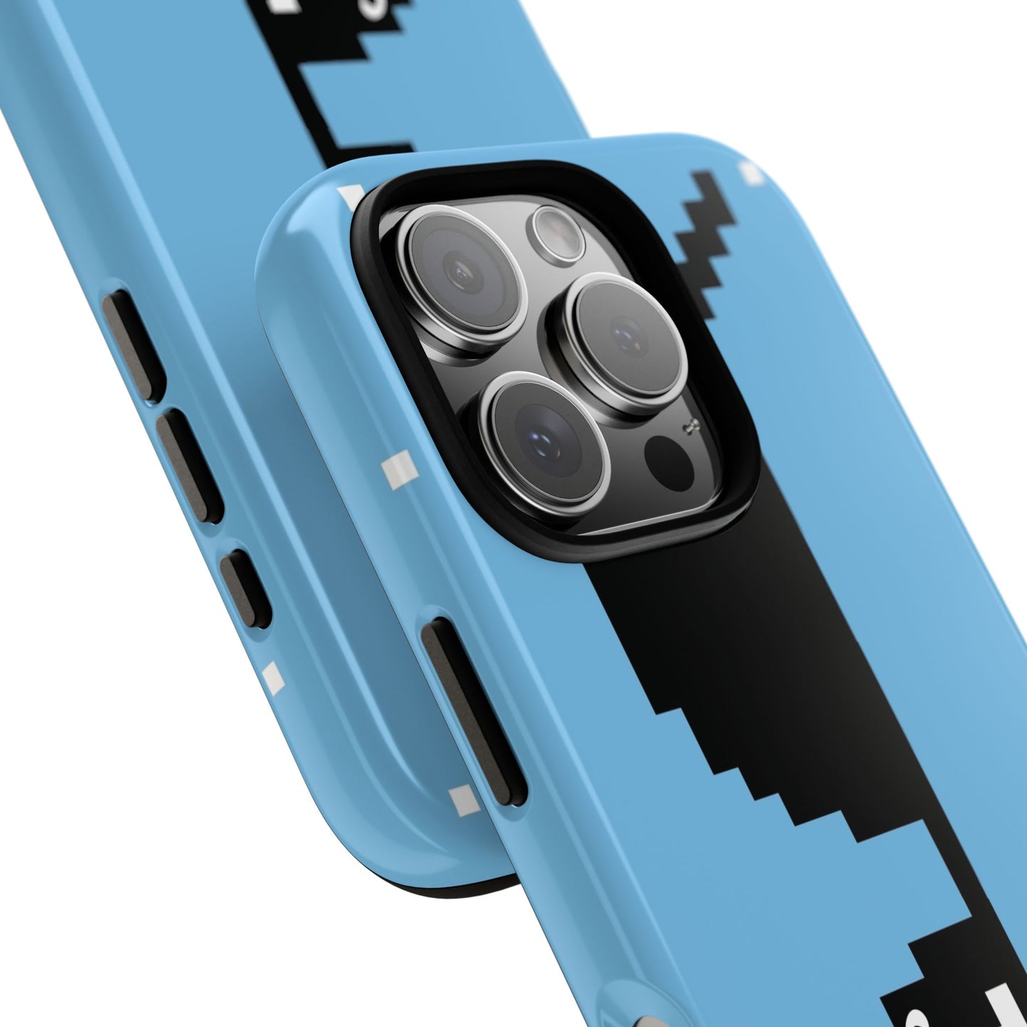 Pixel Glass Tough Phone Case for Apple