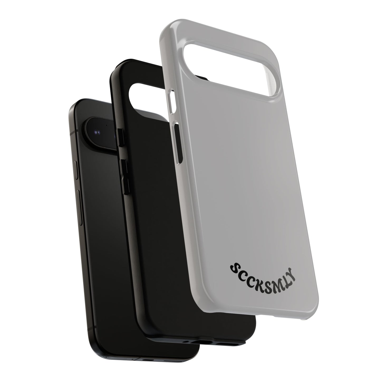 SOLID Asphalt Acid Tough Case for Google Pixel