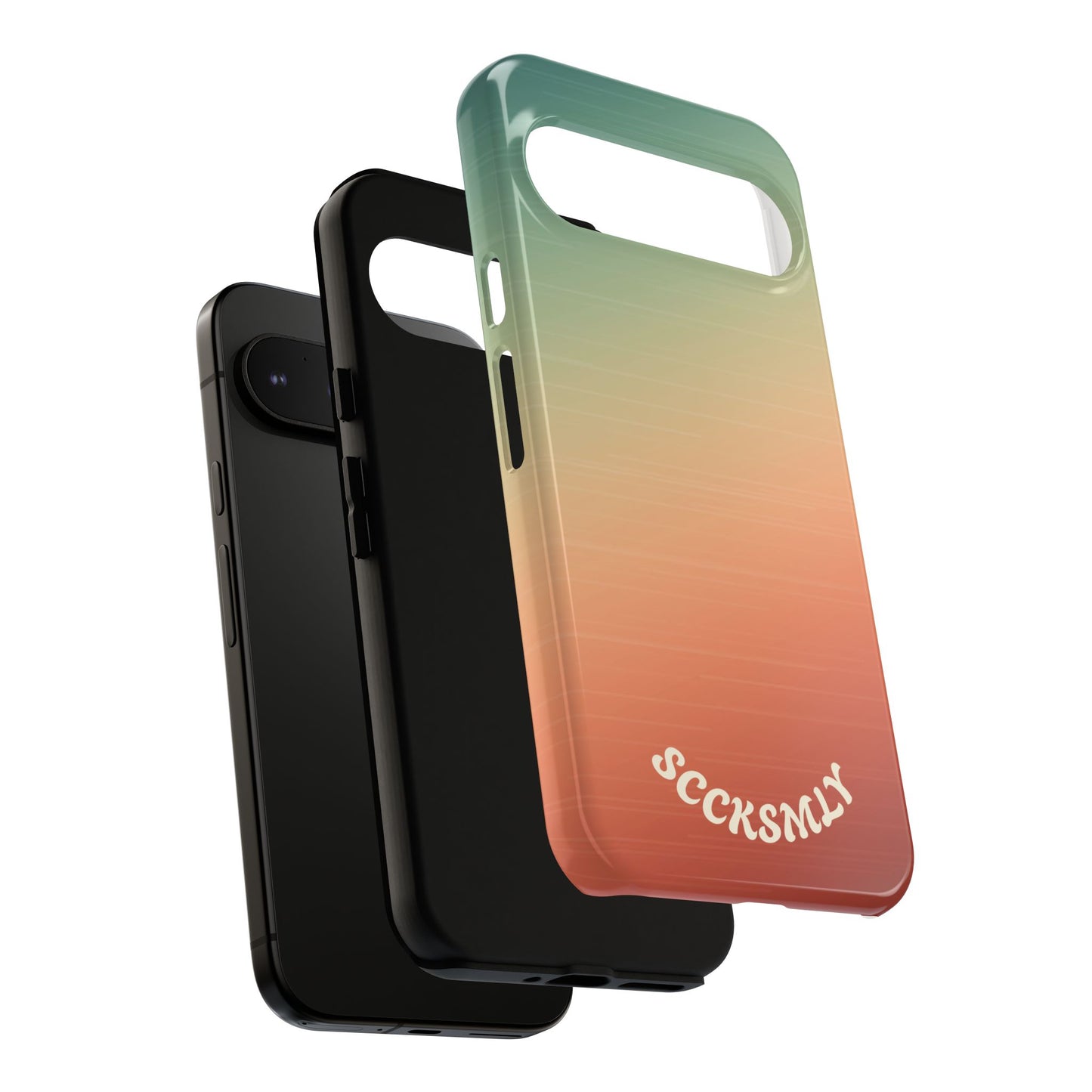 Warm Ombré Tough Phone Case for Google Pixel