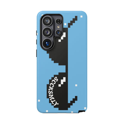 Pixel Glass Tough Phone Case for Samsung