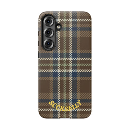 Earth and Sky Plaid Phone Case for Samsung