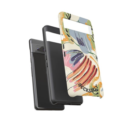 Botanical Strokes Palette Tough Phone Case for Google Pixel