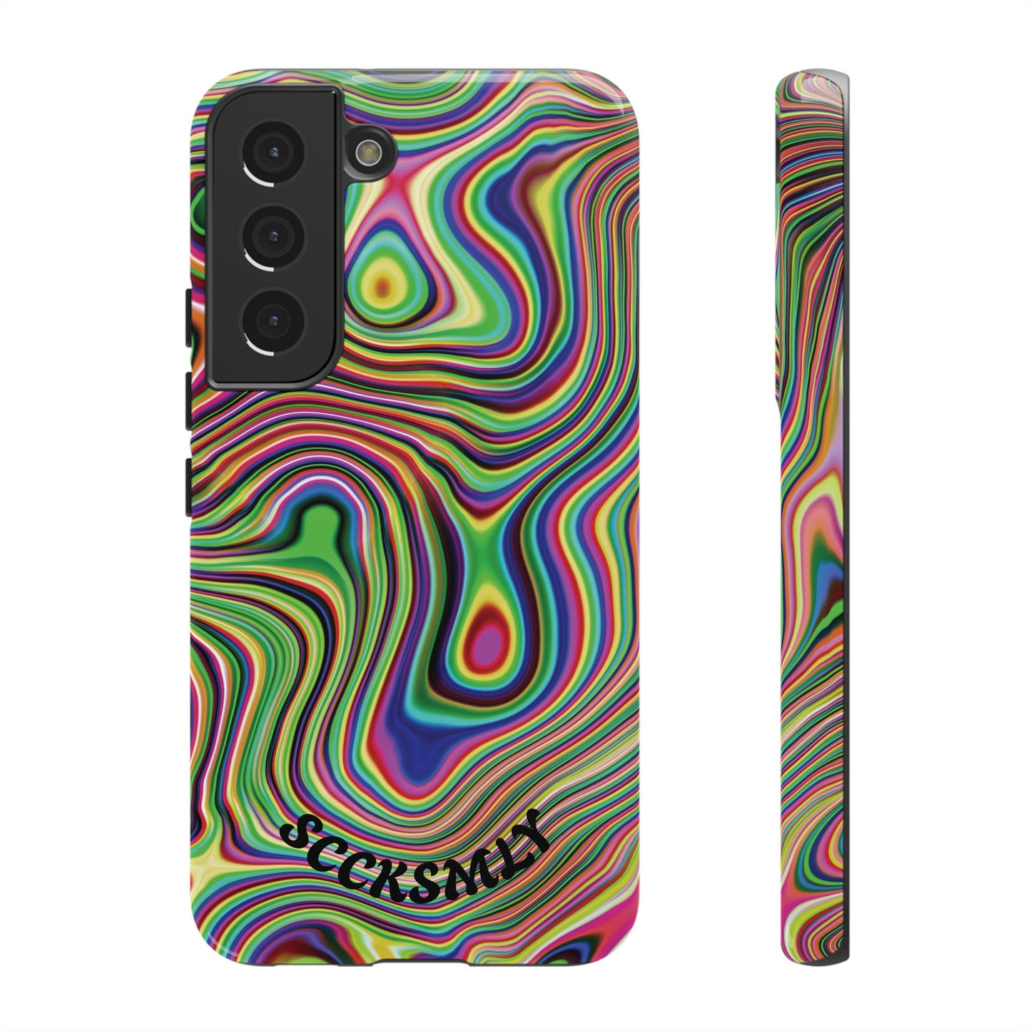 Acid Swirl Phone Case for Samsung