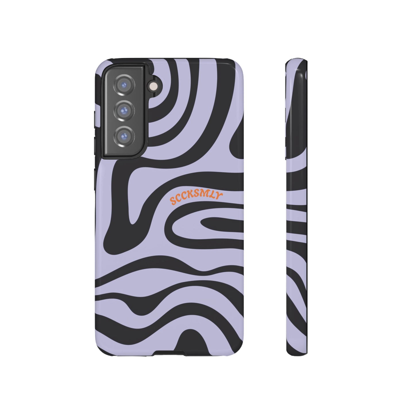 Purple Swirl Phone Case for Samsung