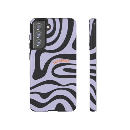 Purple Swirl Phone Case for Samsung