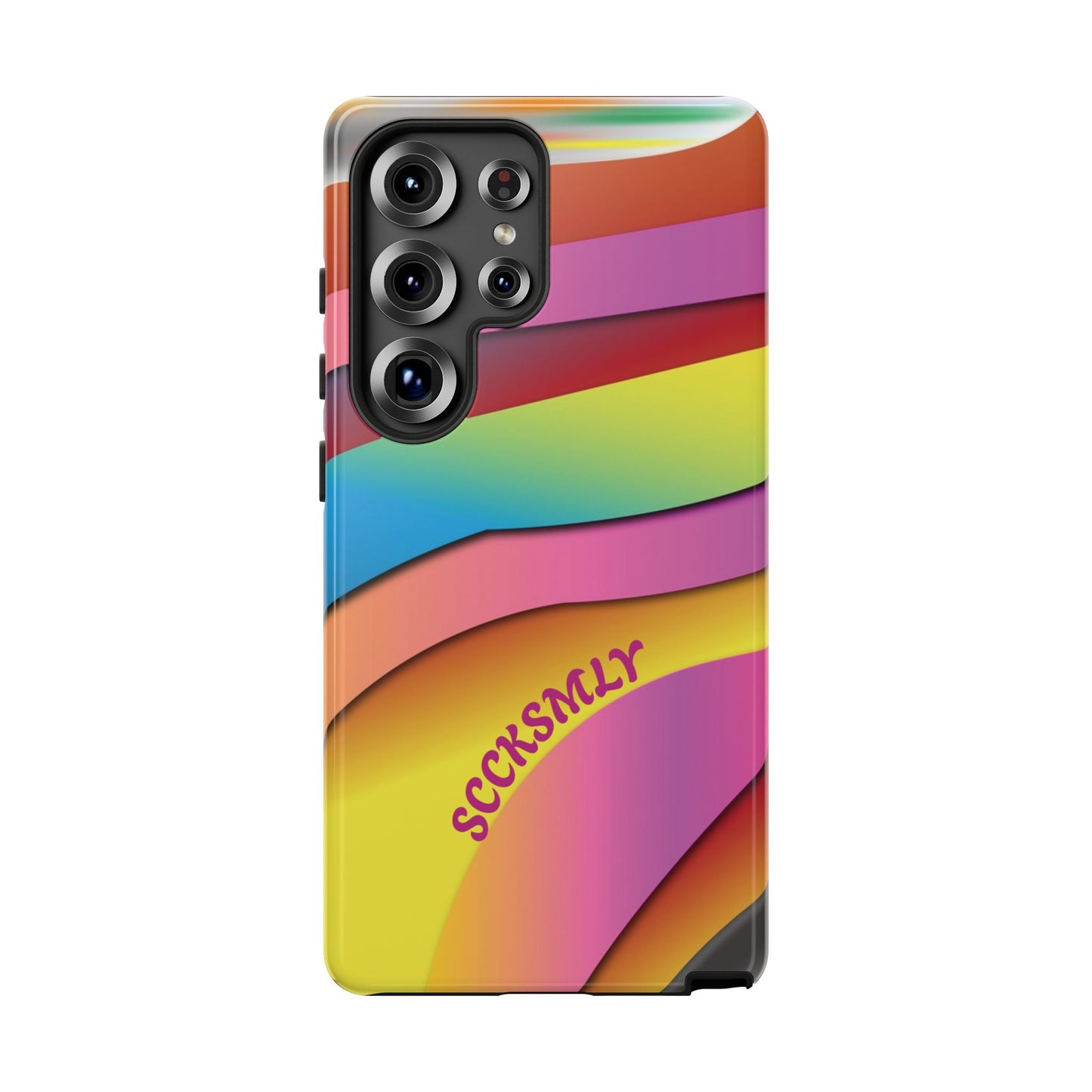Modern Retro Rainbow Phone Case for Samsung