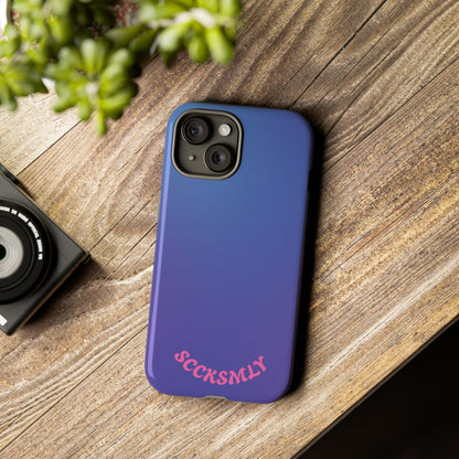 Berry Pop Gradient Tough Phone Case for Apple