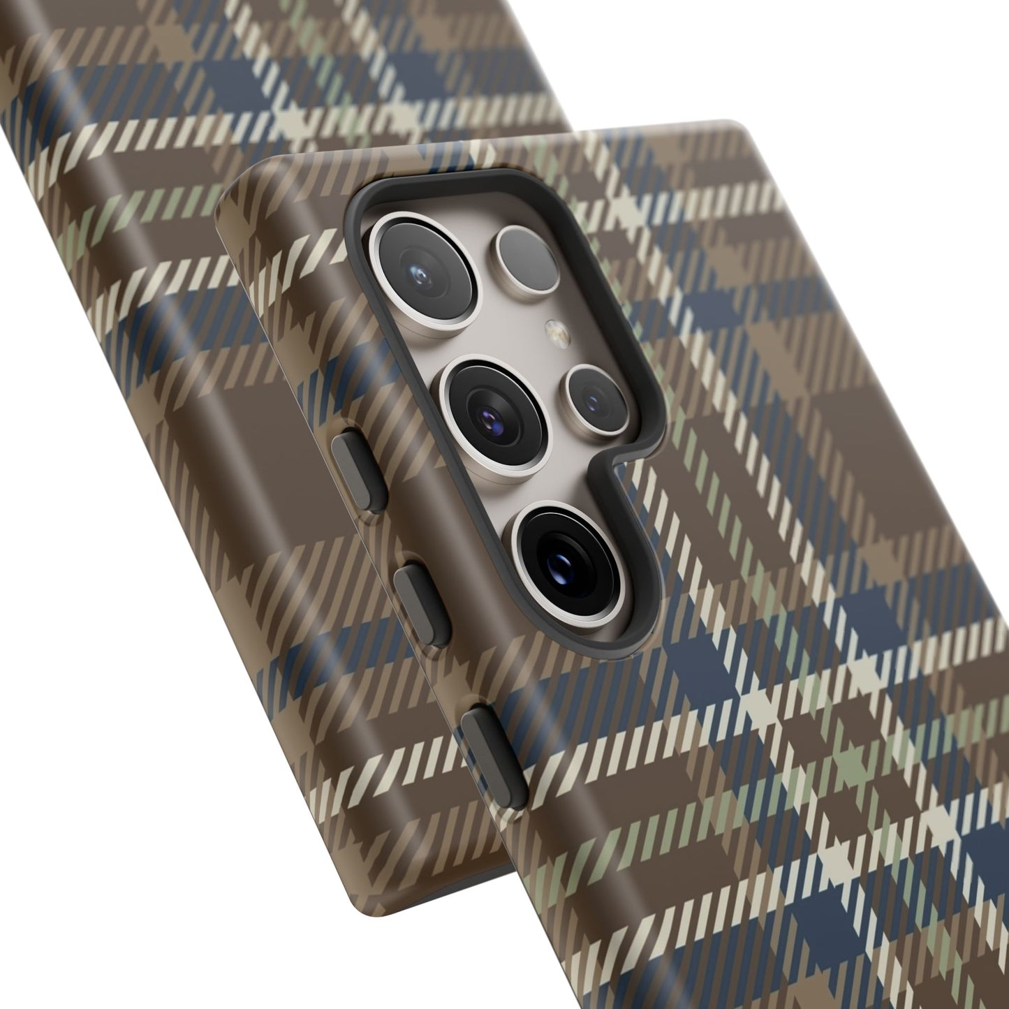 Earth and Sky Plaid Phone Case for Samsung