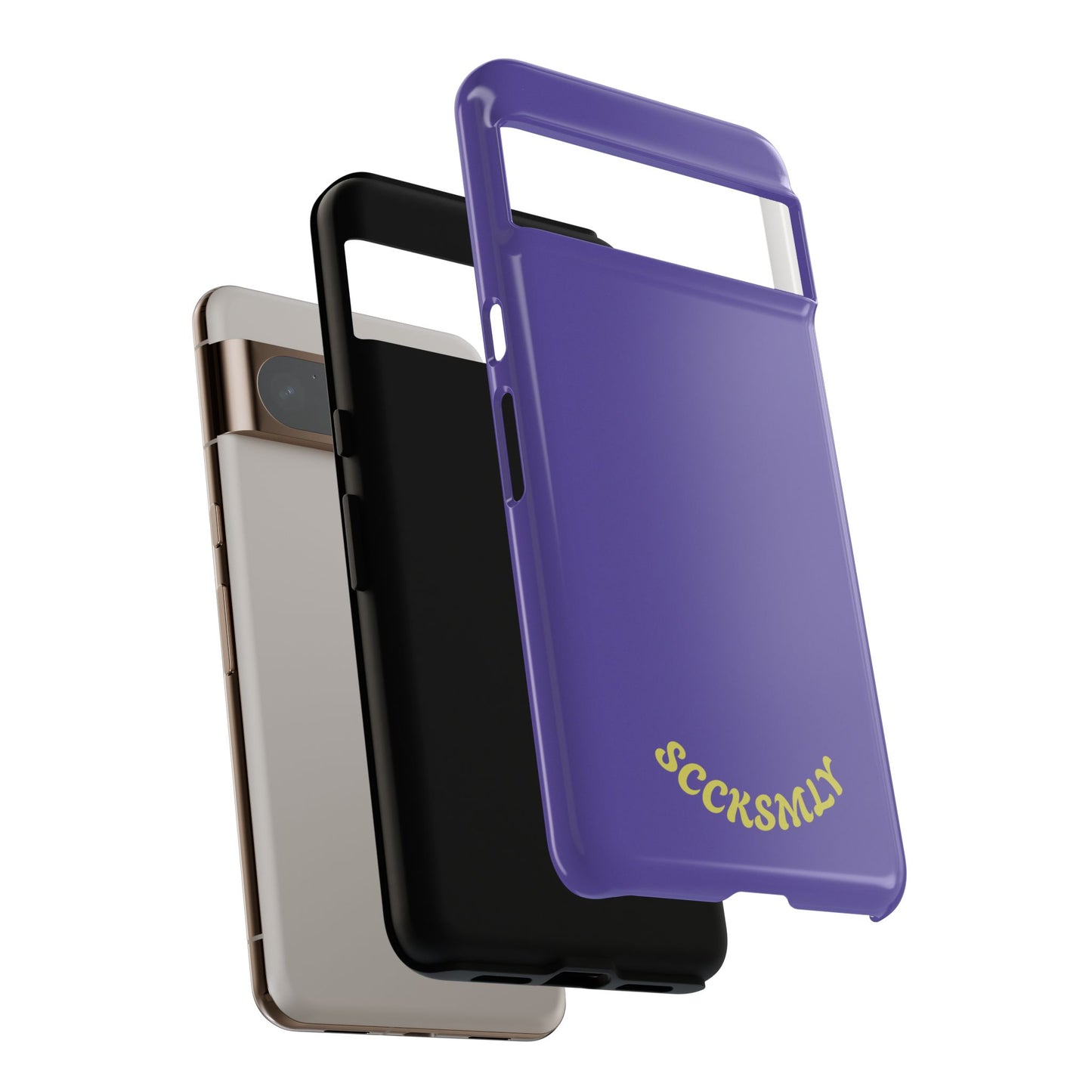SOLID Dreamy Dusk Purple Tough Case for Google Pixel