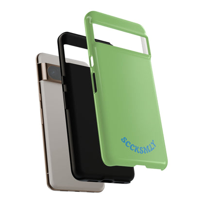 SOLID Sour Lime Tough Case for Google Pixel