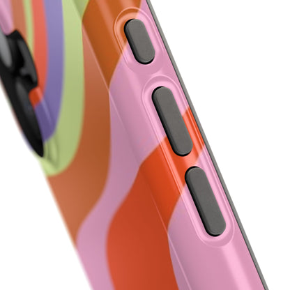 Curvy Swirl Phone Case for Apple