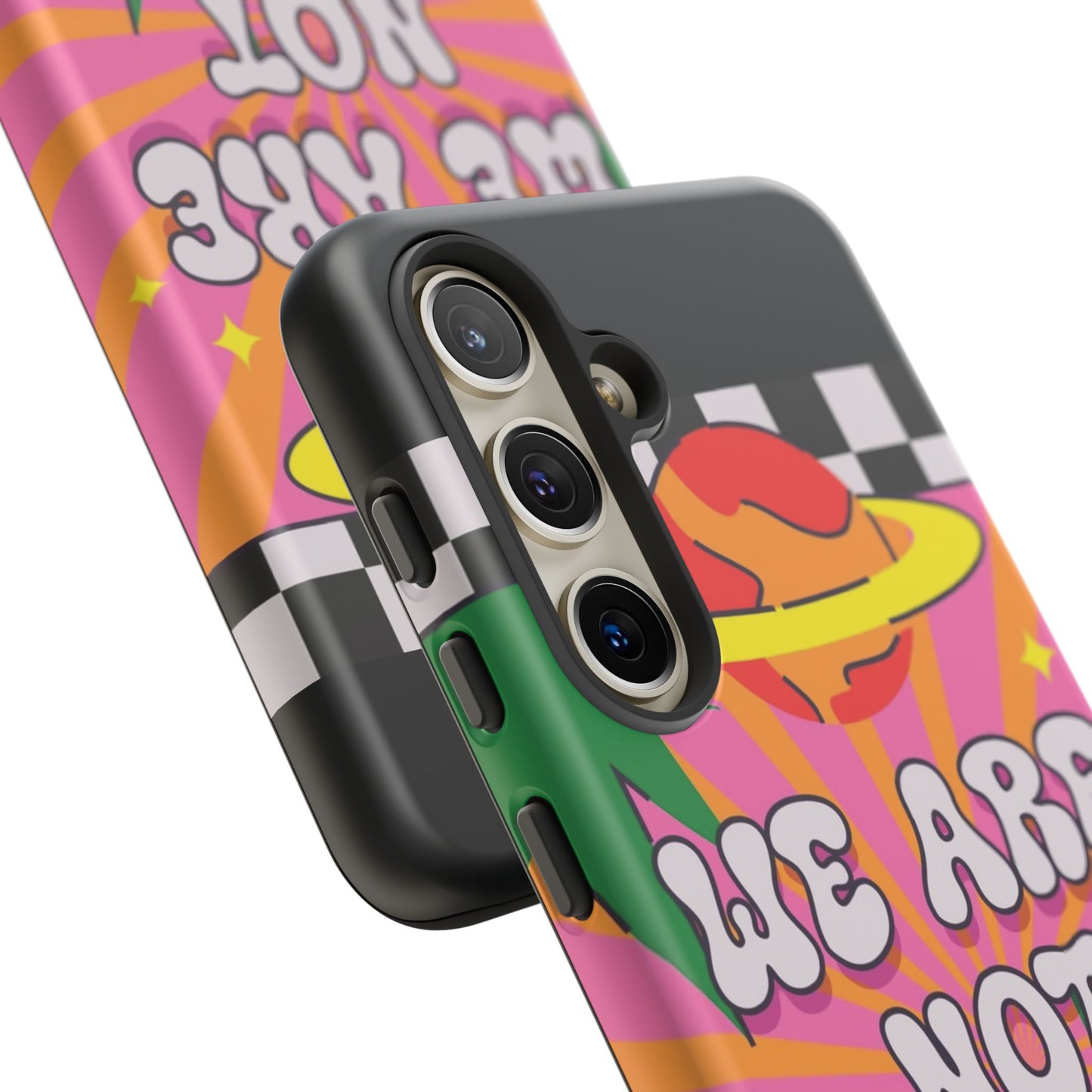 WE ARE NOT ALONE Tough Phone Case for Samsung