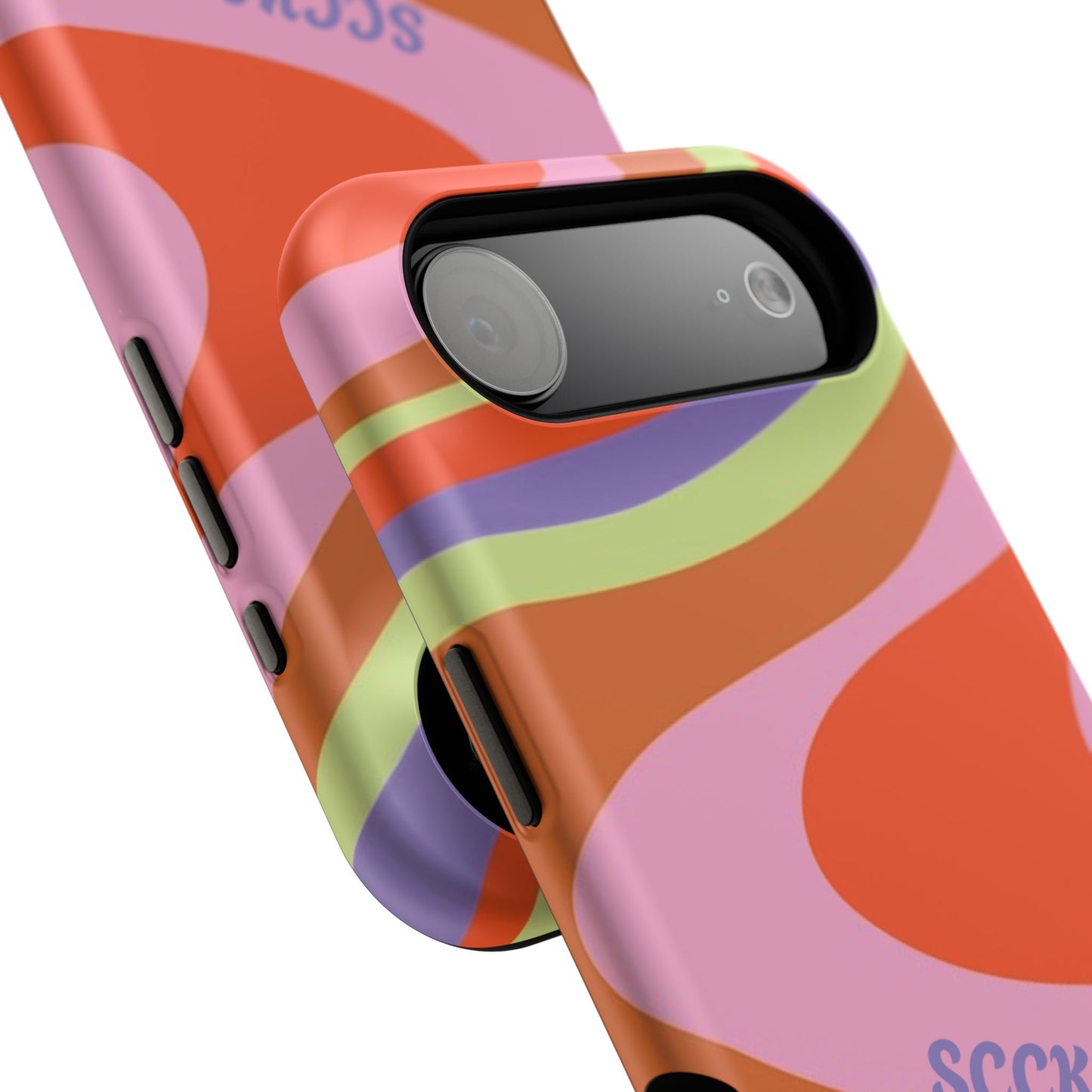 Curvy Swirl Phone Case for Apple