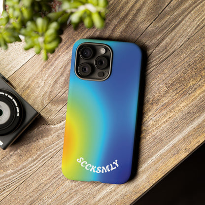 Gradient Heatwave Tough Phone Case for Apple