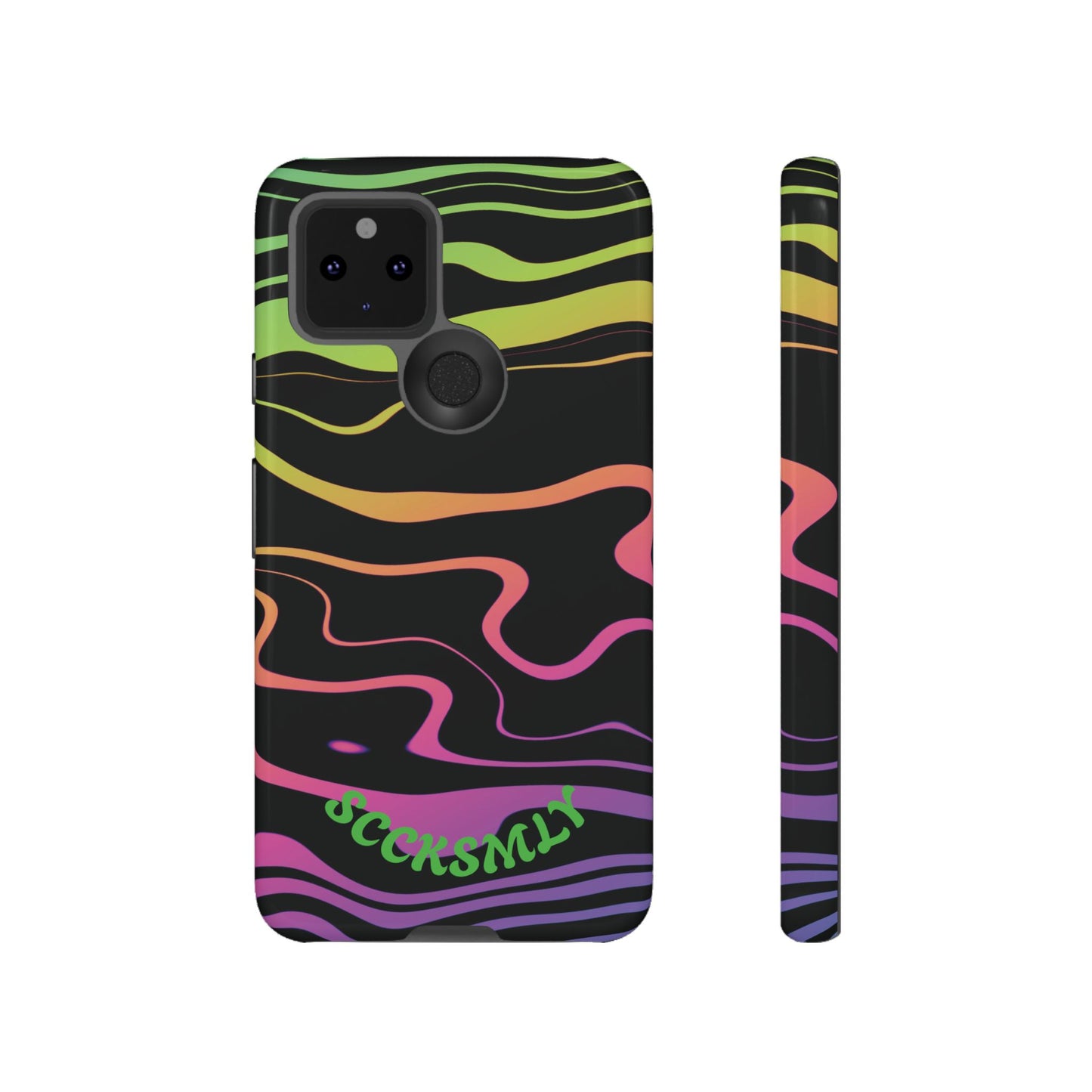 Dark Rainbow Tough Case For Google Pixel