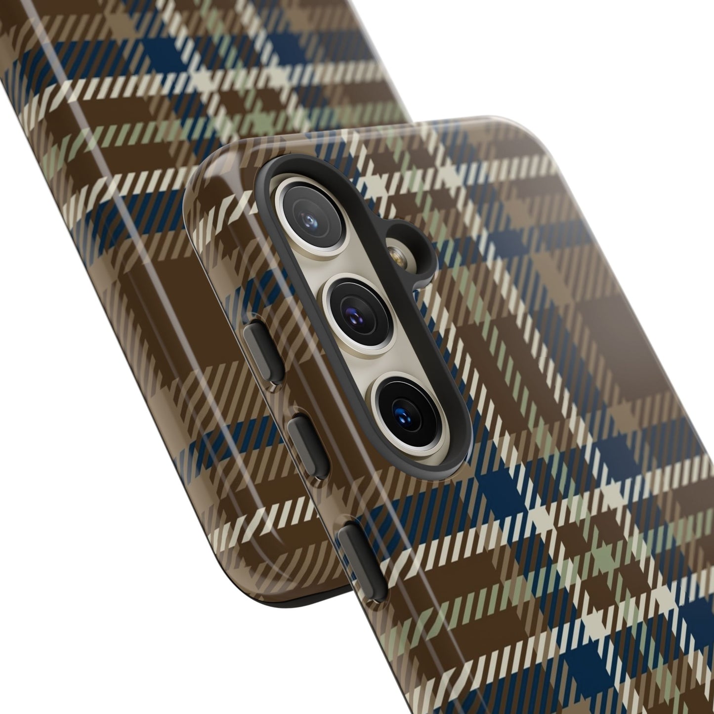 Earth and Sky Plaid Phone Case for Samsung