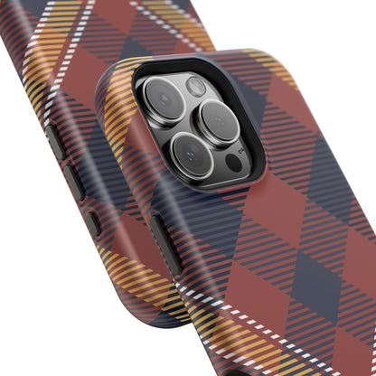 Harvest Tartan Phone Case for Apple